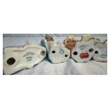 Lefton The Christopher Collection 1983 " The Nativity" and 1985 The Bethlehem Collection