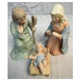 Lefton The Christopher Collection 1983 " The Nativity" and 1985 The Bethlehem Collection
