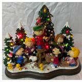 Peanuts Collection - Christmas Time Is Here Light Up Collectible, Merry Christmas Charlie Brown Plate, Dancing Snoopy and 1958 Snoopy Ornaments