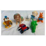 Vintage Plastic Wind Up Toys - 14 toys
