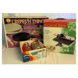 Vintage Cookie Bundle - Krumkake Baker, Crepes 