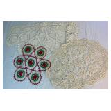 Collection of 22 Doilies and one Penny Runner