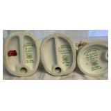 Lefton Collection of Figurines - Porcelain Bloomer Girls,  The Christopher Collection Figurines and Large Hat Girl with Fawn