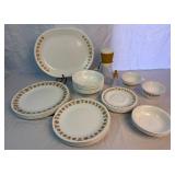 Vintage Corelle by Corning Butterfly Gold Assorted Dinnerware Pieces