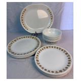 Vintage Corelle by Corning Butterfly Gold Assorted Dinnerware Pieces