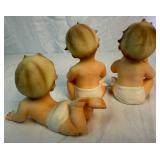 Vintage Napco Collection of Piano Babies and Napcoware Children Figurines