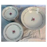 Royal Swirl Fine China Set from Japan - 8 Place Settings