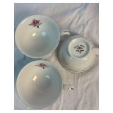 Royal Swirl Fine China Set from Japan - 8 Place Settings