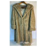 Vintage Mid Length Mink Fur Coat by Donaldson