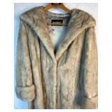 Vintage Mid Length Mink Fur Coat by Donaldson