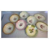 Vintage Floral Dinnerware from Edwin Knowles Vitreous China, Homer Laughlin China and C.C. Thompson