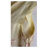 Vintage Tea Length Embroidered Party Gown Size 9