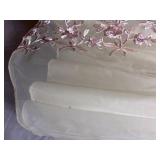 Vintage Tea Length Embroidered Party Gown Size 9