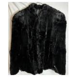 Vintage 3 Clasp Fur Cape