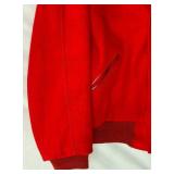Vintage Red Wool Letter Jacket from Gopher Athletic Supply, Owatonna