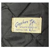 Vintage Red Wool Letter Jacket from Gopher Athletic Supply, Owatonna
