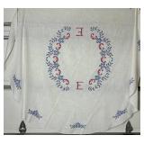 Vintage Embroidered Linen Bundle - Blue Collection