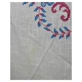 Vintage Embroidered Linen Bundle - Blue Collection
