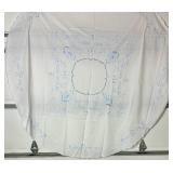 Vintage Embroidered Linen Bundle - Blue Collection