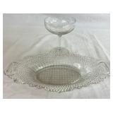 Vintage Egg Collection -6 Mini Glass Eggs and 6 Handpainted Wooden Eggs