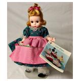 Madame Alexander Dolls - "Bo Peep" , "Jo", "Mary, Mary" and "Fill My Stocking"