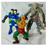 Vintage Toy Collection - Figurines and Vehicles