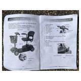 4 Wheel Red Mobility Scooter - Model W3431