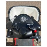 4 Wheel Red Mobility Scooter - Model W3431