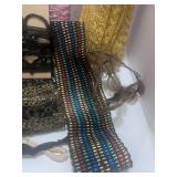 Vintage Millinery Trims-Black Yellow