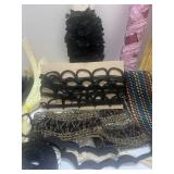 Vintage Millinery Trims-Black Yellow