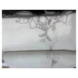 Vintage Embroidered Table Cloth w/ 12 Napkins