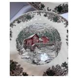 6 Dinner Plates, 6 Salad Plates and 1 Platter Queen