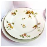 Set of 6 Antique Haviland Autumn Leaf Six Piece Place Setting France Limoges Retired Pattern