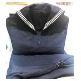 WWII US Navy Wool Cracker Jack 2 Piece Uniform