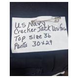 WWII US Navy Wool Cracker Jack 2 Piece Uniform