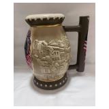 Norman Rockwell Miller Beer Stein Package from Home