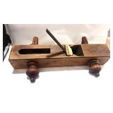 Antique Wood Plane Bench Plane Smoothing Plane 12"