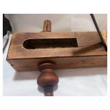 Antique Wood Plane Bench Plane Smoothing Plane 12"