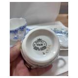 Set of 4 Vintage Cup and Saucers