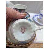 Set of 4 Vintage Cup and Saucers