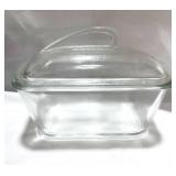 Glasbake Covered Refrigerator Dish 1.5Qt