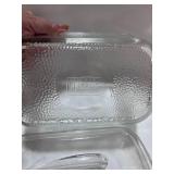 Glasbake Covered Refrigerator Dish 1.5Qt