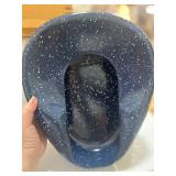 Bed Pans: Enamel white and speckled