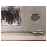 Native American Framed Shadowbox Display with Authentic Bow and Quiver LOW RESERVE $200