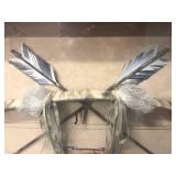 Native American Framed Shadowbox Display with Authentic Bow and Quiver LOW RESERVE $200