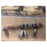 Limited Edition Jim Hautman Lakota Village Shadowbox Native American Display Authentic Pipe LOW RESERVE $150