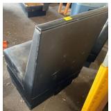 Black & Multi Color patter Small Booth 28.5 L X 42.5 H