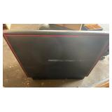 Red and Black Medium Booth 40 x 41.5 H