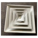 Steel Louvered Diffuser 24" x 24" x 6"