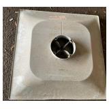 Steel Louvered Diffuser 24" x 24" x 6"